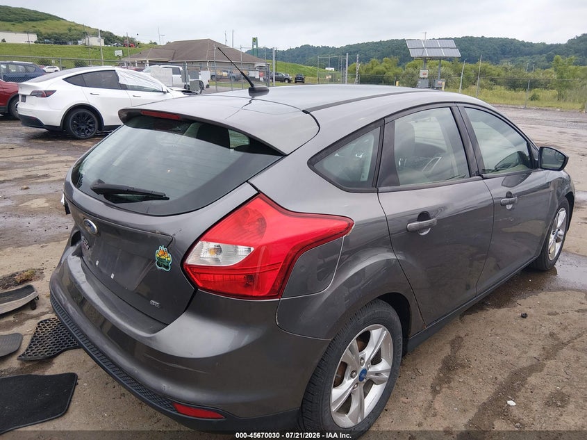 2012 Ford Focus Se VIN: 1FAHP3K27CL134480 Lot: 45670030