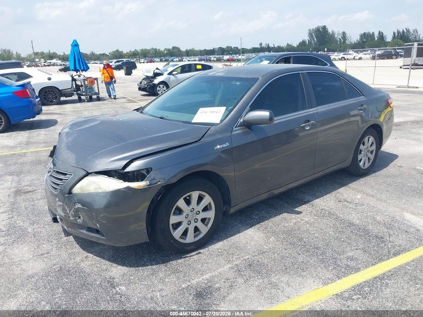 2007 Toyota Camry, Front End, IAAI, VIN JTNBB46KX73043221 — photo 2