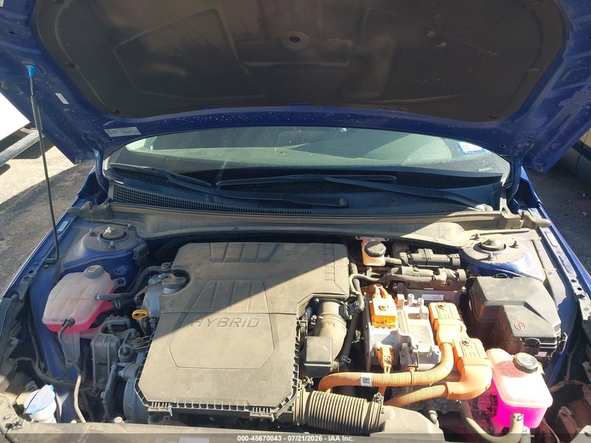 2021 Hyundai Elantra Hybrid Limited VIN: KMHLN4AJ2MU010116 Lot: 45670043