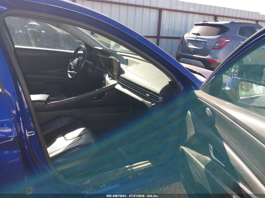 2021 Hyundai Elantra Hybrid Limited VIN: KMHLN4AJ2MU010116 Lot: 45670043