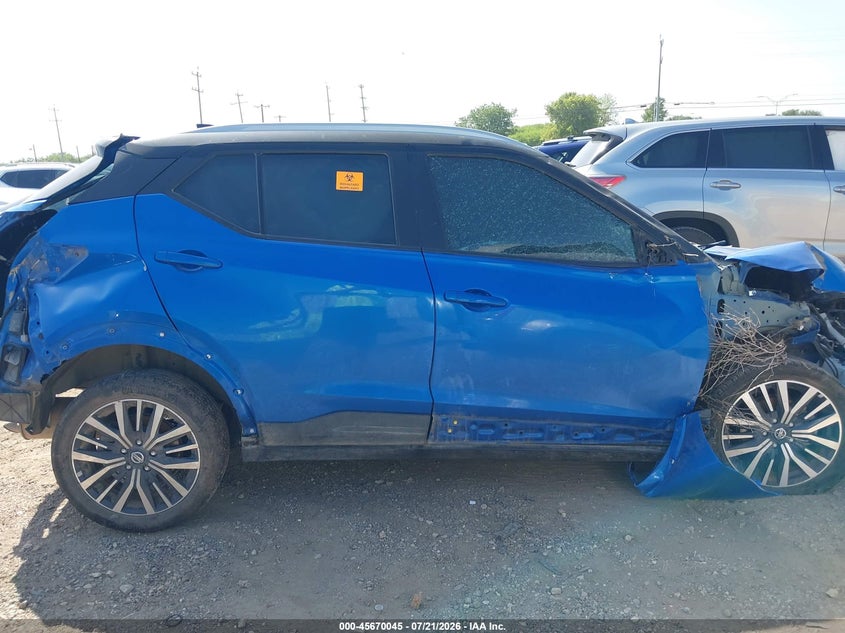 2021 NISSAN KICKS SPORT UTILITY VEHICLE 1.6L I-4 DOHC, VVT, 122HP