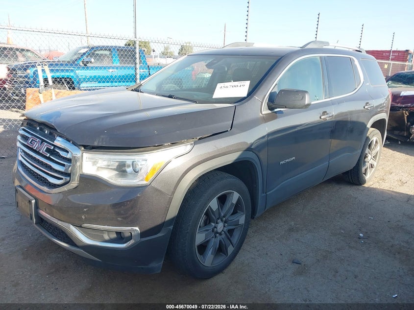 Vin: 1gkknnlsxhz164324, lot: 46168649, gmc acadia slt-2 20172