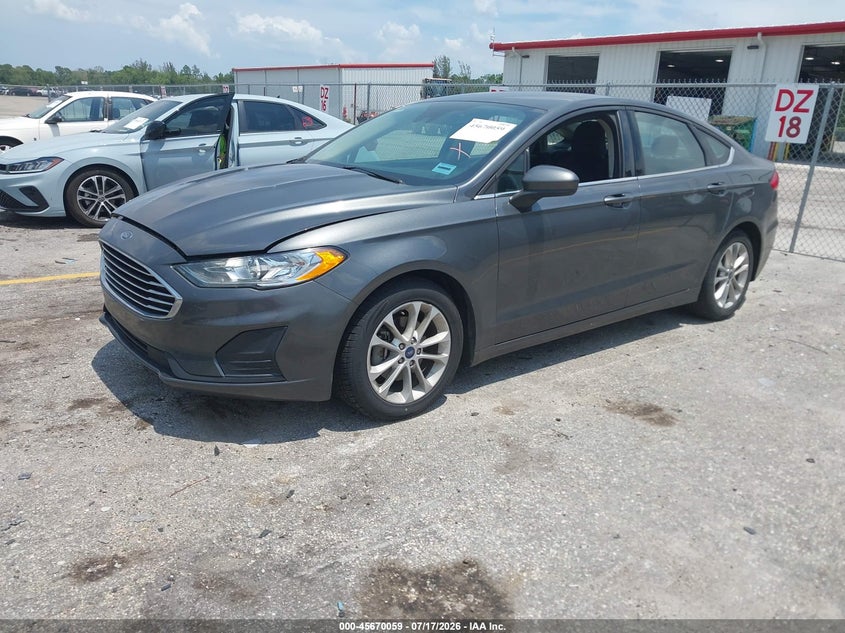 2020 Ford Fusion Se 3FA6P0HD2LR235975 photo 1
