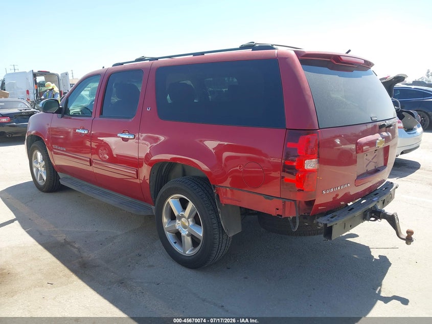 Vin: 1gnscje09er158023, lot: 46168674, chevrolet suburban lt 20143