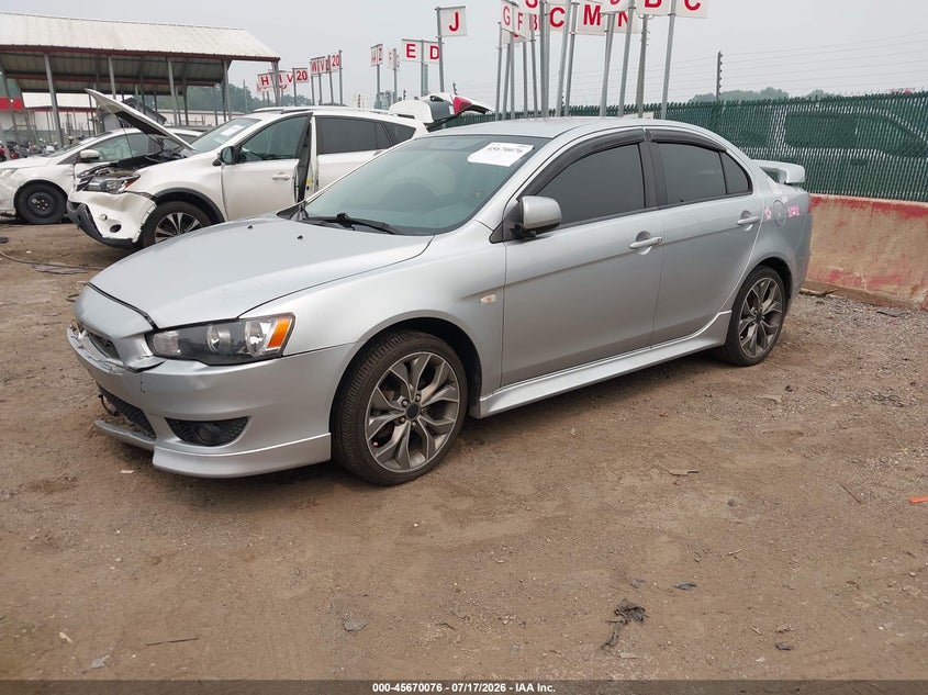 Vin: ja32u8fw7bu030713, lot: 46168676, mitsubishi lancer gts 20112