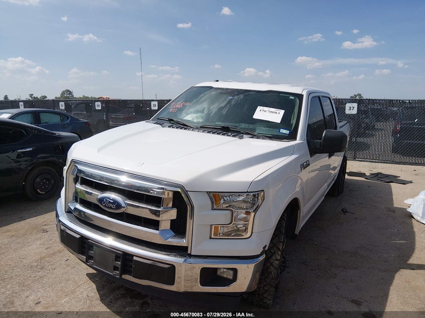 Vin: 1ftew1cf2hfa34993, lot: 46168683, ford f-150 xlt 20172