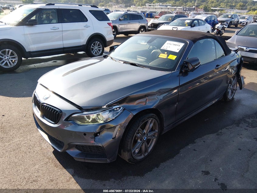Vin: wba1m5c58gv327124, lot: 46168691, bmw m235i xdrive 20162