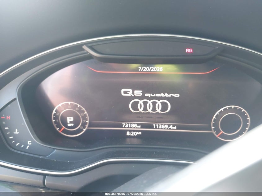 2018 Audi Q5 2.0T Premium/2.0T Tech Premium VIN: WA1CNAFY6J2227663 Lot: 45670095