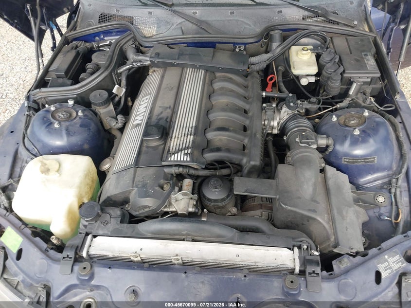 1998 BMW Z3 2.8 VIN: 4USCJ333XWLG20702 Lot: 45670099
