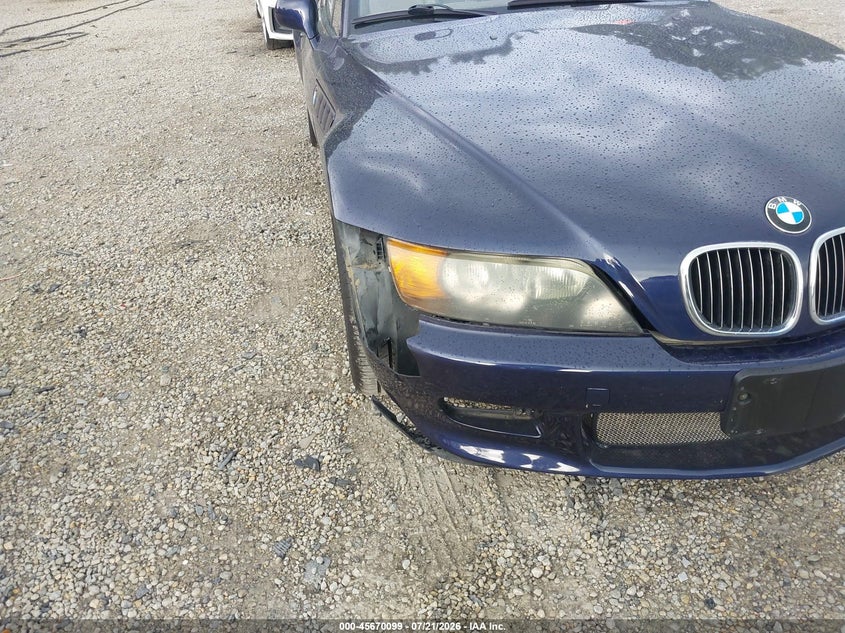 1998 BMW Z3 2.8 VIN: 4USCJ333XWLG20702 Lot: 45670099