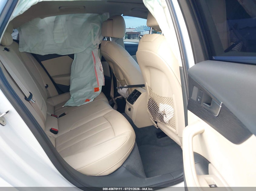 2019 Audi A4 40 Premium VIN: WAUGMAF46KA037311 Lot: 45670111