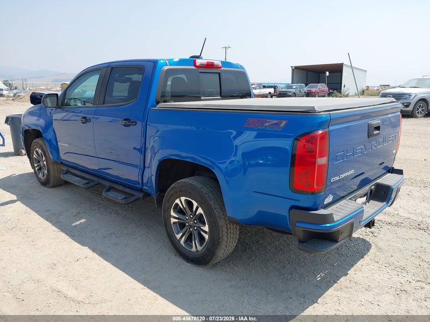 Vin: 1gcgtden3m1295466, lot: 46168720, chevrolet colorado z71 20213