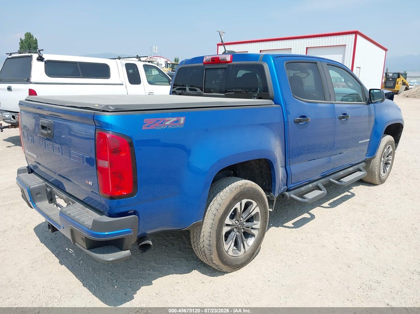 Vin: 1gcgtden3m1295466, lot: 46168720, chevrolet colorado z71 20214