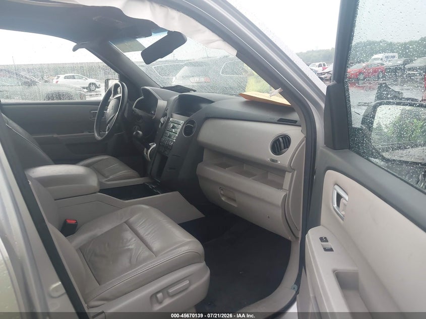 2011 Honda Pilot Ex-L VIN: 5FNYF4H66BB072052 Lot: 45670139