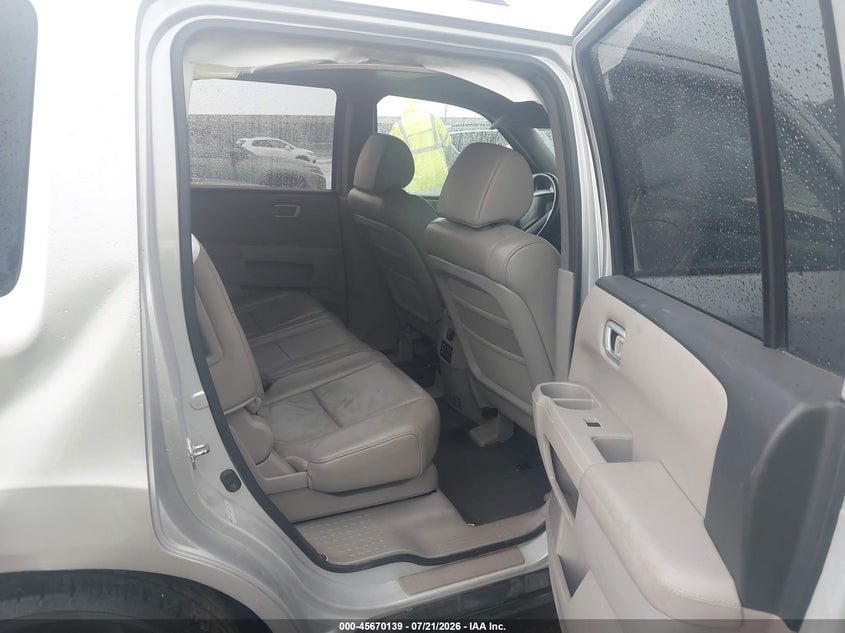2011 Honda Pilot Ex-L VIN: 5FNYF4H66BB072052 Lot: 45670139