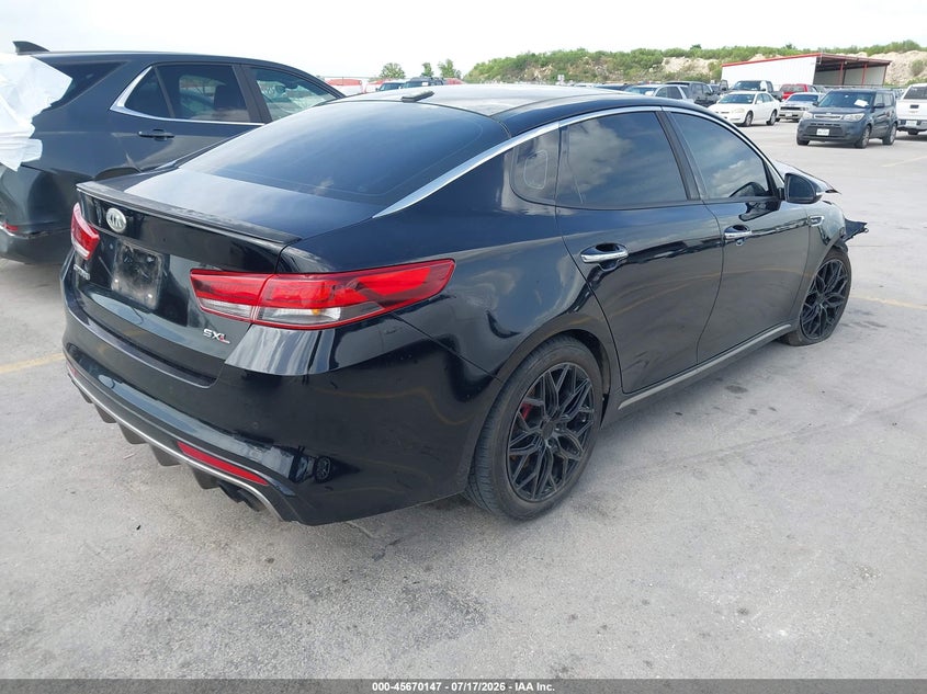 Vin: 5xxgv4l24gg047285, lot: 46168747, kia optima sxl turbo 20164