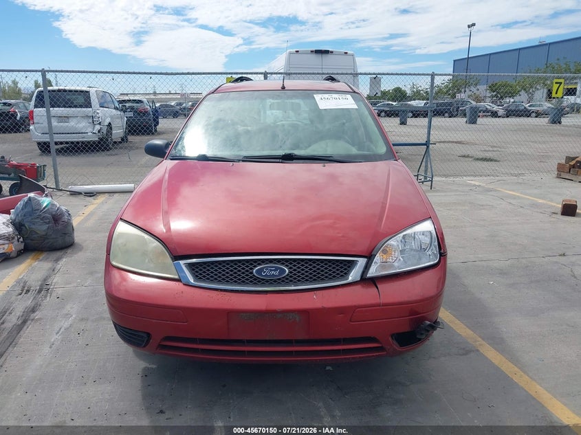 2005 Ford Focus Zxw VIN: 1FAHP36N25W283658 Lot: 45670150