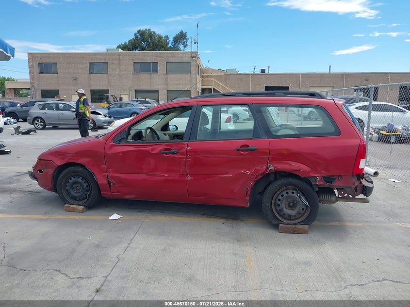 2005 Ford Focus Zxw VIN: 1FAHP36N25W283658 Lot: 45670150