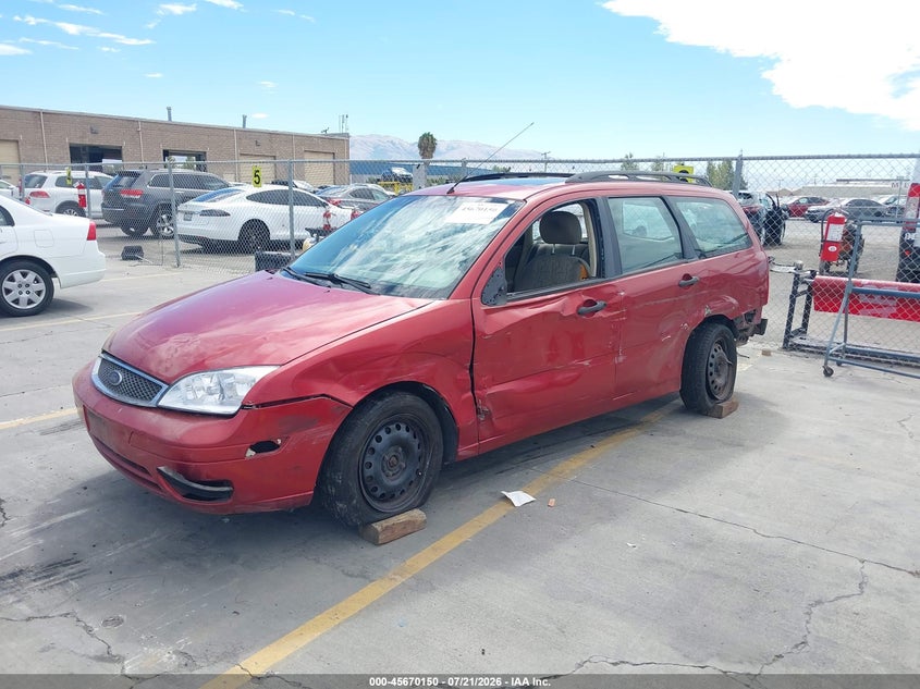 2005 Ford Focus Zxw VIN: 1FAHP36N25W283658 Lot: 45670150