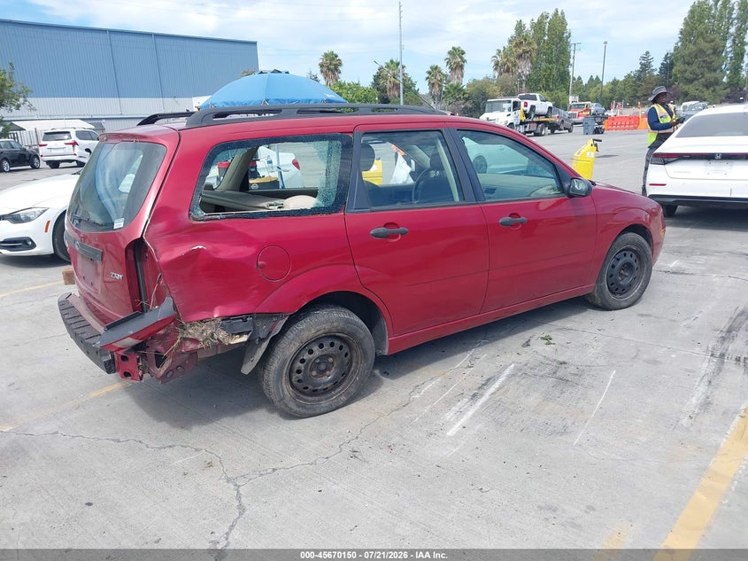 2005 Ford Focus Zxw VIN: 1FAHP36N25W283658 Lot: 45670150