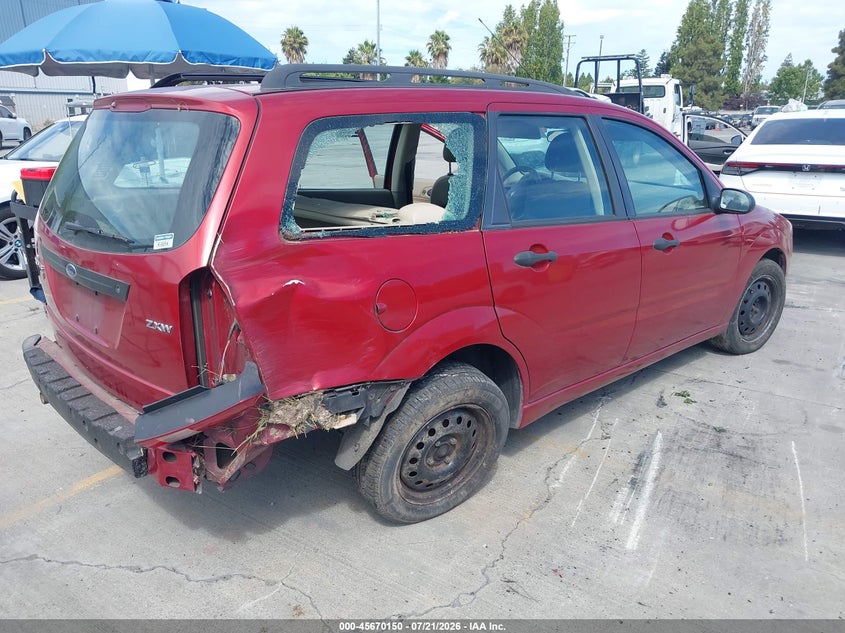 2005 Ford Focus Zxw VIN: 1FAHP36N25W283658 Lot: 45670150