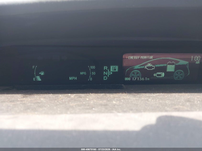 2010 TOYOTA PRIUS auction photo 7