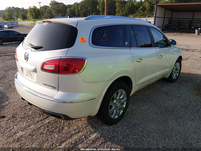 Vin: 5gakvckd8ej239083, lot: 46168768, buick enclave premium 20144