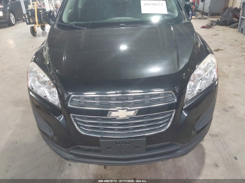 2016 Chevrolet Trax Ls VIN: KL7CJKSB5GB731121 Lot: 45670173