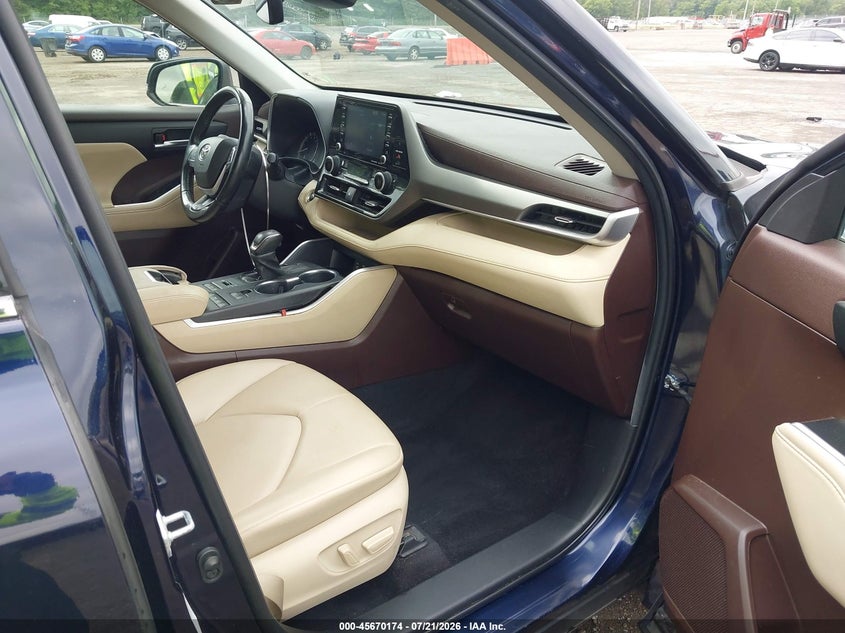 2022 Toyota Highlander Xle VIN: 5TDGZRBH8NS183115 Lot: 45670174