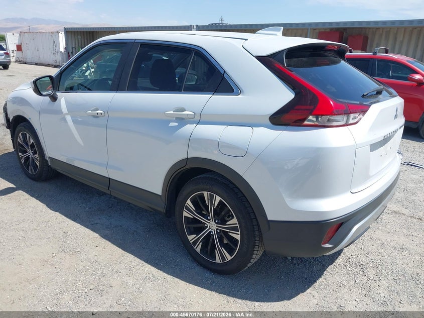 Vin: ja4aswaa5nz005538, lot: 46168776, mitsubishi eclipse cross se/se special edition/sel/sel special edition 20223