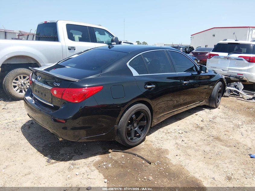 2017 Infiniti Q50 2.0T Premium VIN: JN1CV7AP1HM641538 Lot: 45670179
