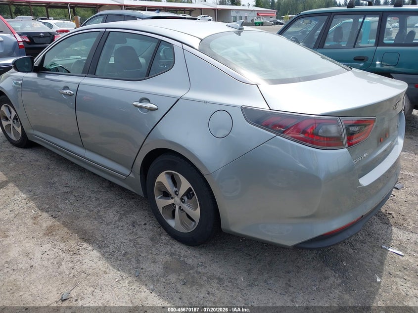 2014 KIA OPTIMA HYBRID auction photo 3