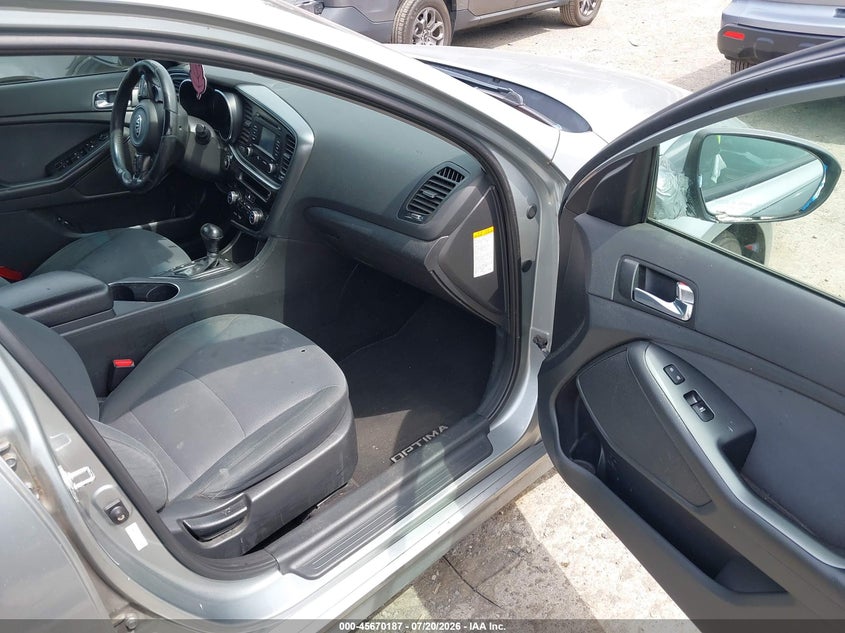 2014 KIA OPTIMA HYBRID auction photo 5
