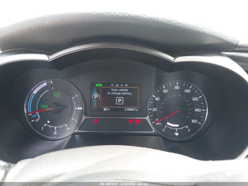 2014 KIA OPTIMA HYBRID auction photo 7