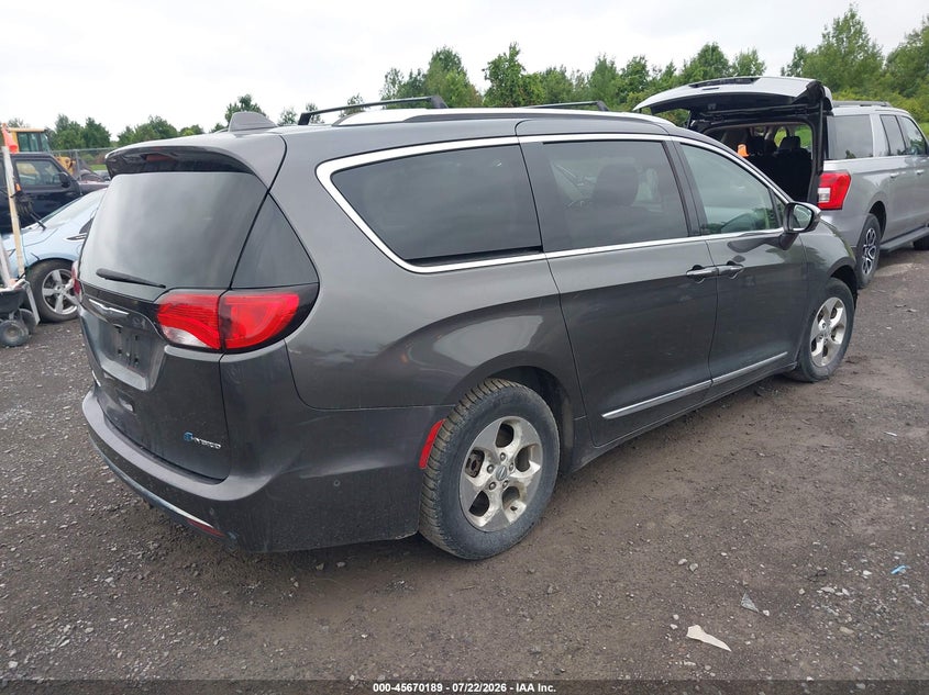 Vin: 2c4rc1n77jr339663, lot: 46168789, chrysler pacifica hybrid limited 20184