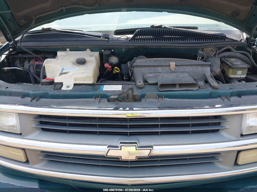 1999 Chevrolet Express Van VIN: 1GBFG15R4X1140158 Lot: 45670194