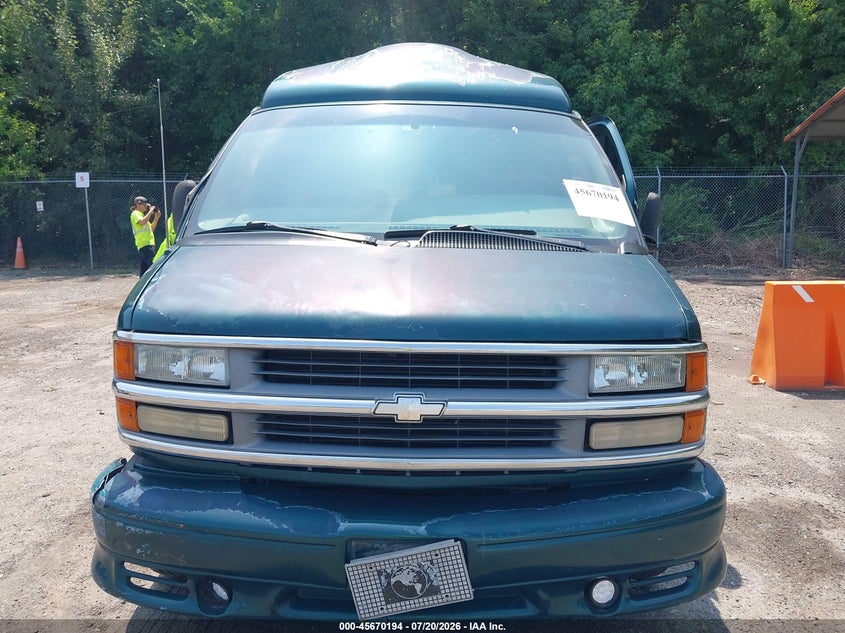 1999 Chevrolet Express Van VIN: 1GBFG15R4X1140158 Lot: 45670194