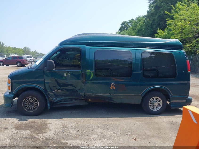 1999 Chevrolet Express Van VIN: 1GBFG15R4X1140158 Lot: 45670194