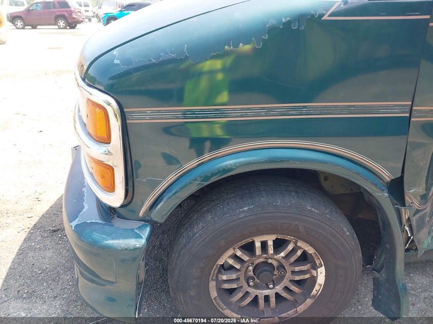 1999 Chevrolet Express Van VIN: 1GBFG15R4X1140158 Lot: 45670194