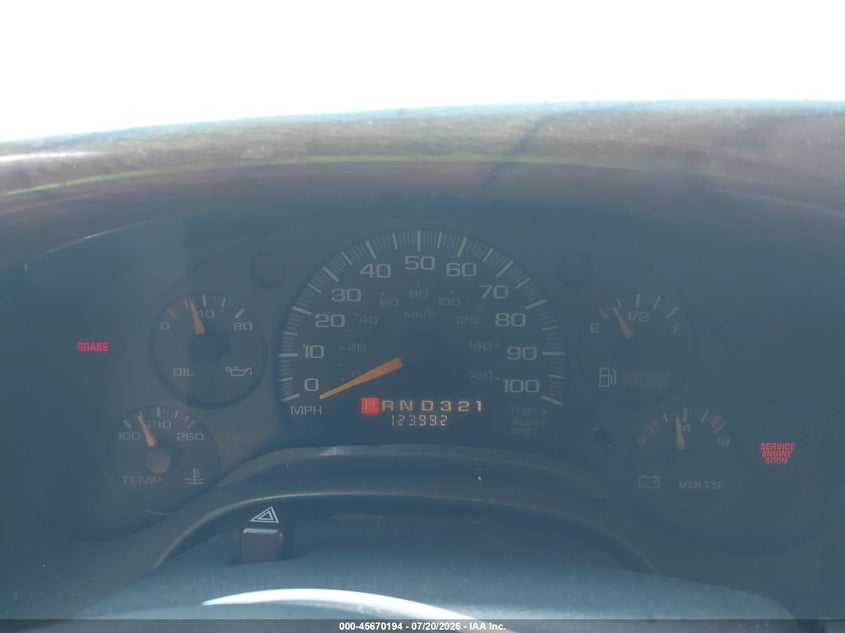 1999 Chevrolet Express Van VIN: 1GBFG15R4X1140158 Lot: 45670194