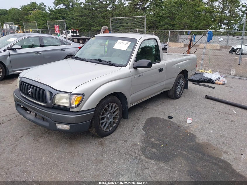 2004 Toyota Tacoma VIN: 5TENL42N44Z342117 Lot: 45670217