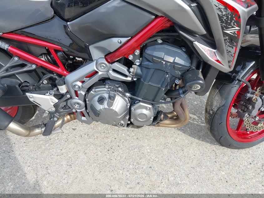 2019 Kawasaki Zr900 VIN: JKAZR2B13KA025898 Lot: 45670223
