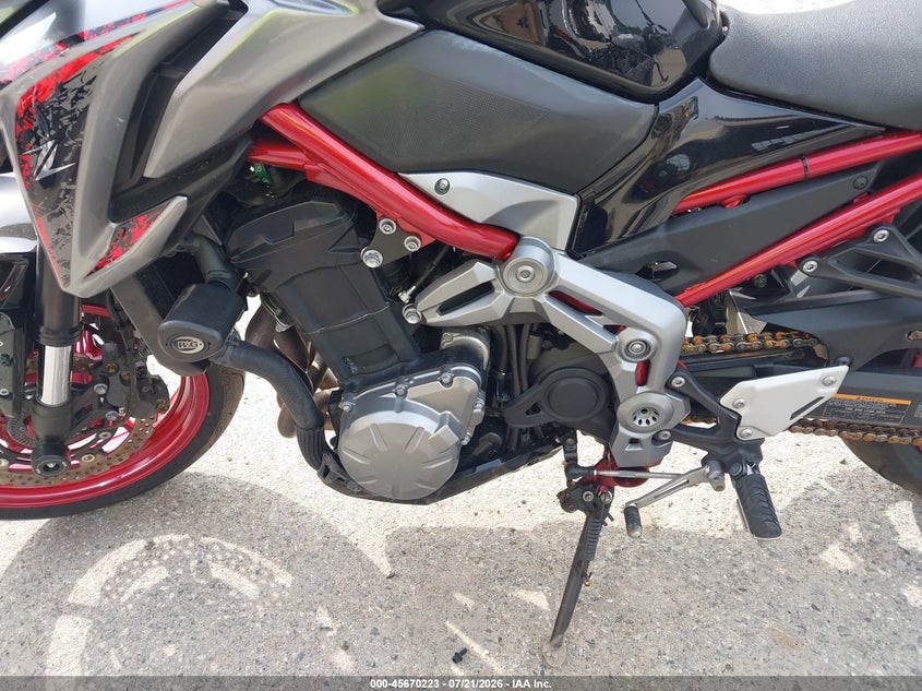 2019 Kawasaki Zr900 VIN: JKAZR2B13KA025898 Lot: 45670223