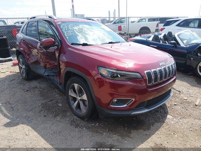 2020 Jeep Cherokee Limited 4X4 VIN: 1C4PJMDX3LD656782 Lot: 45670224