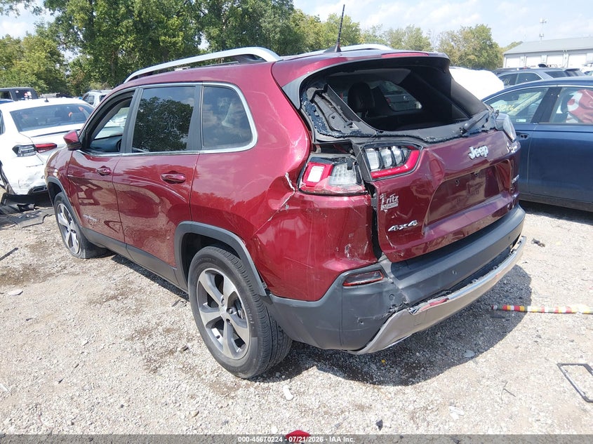 2020 Jeep Cherokee Limited 4X4 VIN: 1C4PJMDX3LD656782 Lot: 45670224