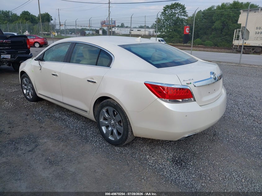 Vin: 1g4gc5g34df302814, lot: 46168854, buick lacrosse leather group 20133