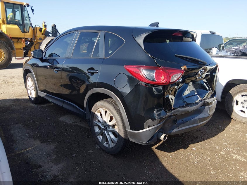 Vin: jm3ke2dy4e0385597, lot: 46168859, mazda cx-5 grand touring 20143