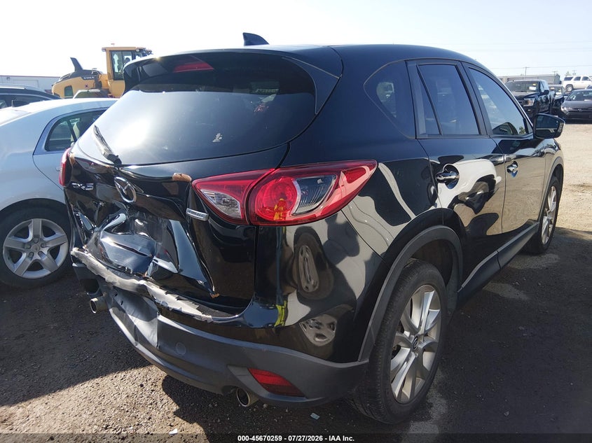 Vin: jm3ke2dy4e0385597, lot: 46168859, mazda cx-5 grand touring 20144