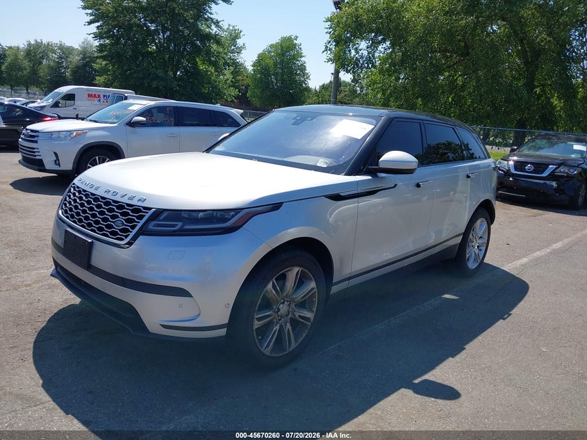 Vin: salyb2ex8la274553, lot: 46168860, land rover range rover velar p250 s 20202