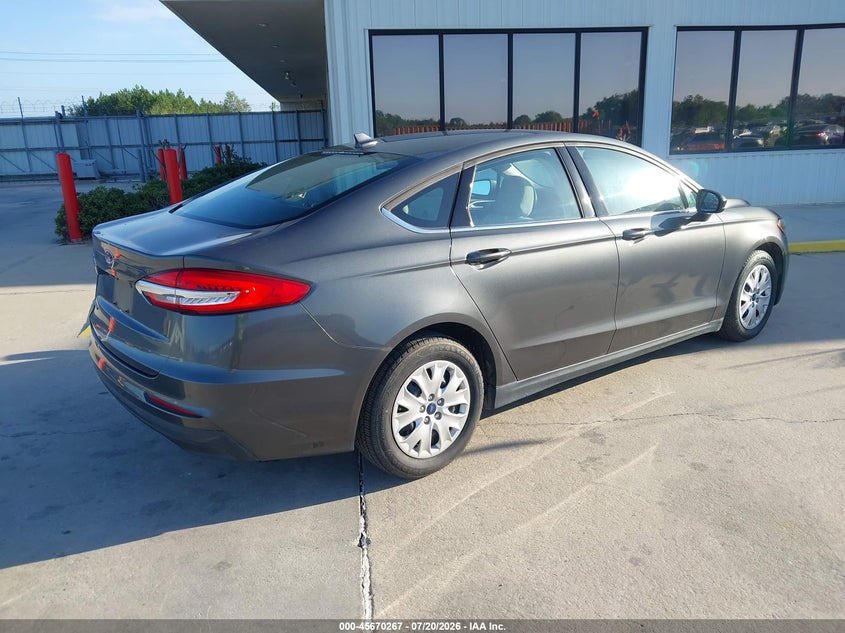 Vin: 3fa6p0g70lr196735, lot: 46168866, ford fusion s 20204